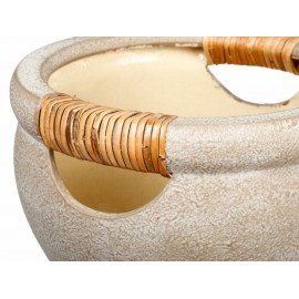 Doan Maceta Khoi Mediana Beige - Envío Gratuito