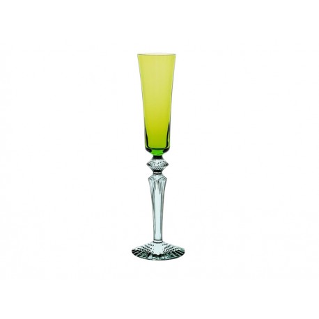 Baccarat Flutissimo Flauta de Champagne Mille Nuits Verde - Envío Gratuito
