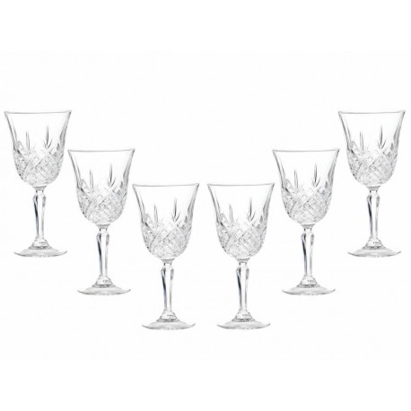 C D' Arq Juego de 6 Copas para Vino Tinto 180 ml Masquerade - Envío Gratuito