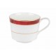 Noritake Taza para Café Marble Blanco Rojo