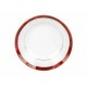 Noritake Plato Sopero Marble Blanco Rojo