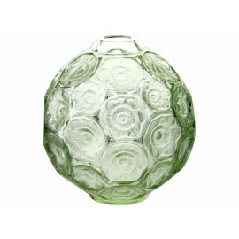 Lalique Florero Anémonas Brote Verde - Envío Gratuito