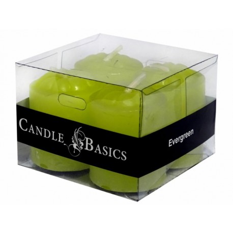 Set de velas Candle Basics verdes - Envío Gratuito