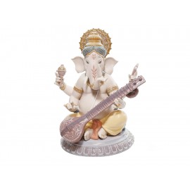 Lladró Escultura Ganesha con Veena - Envío Gratuito