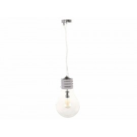 Bulbo Edison Lámpara Colgante Moderna Plata - Envío Gratuito