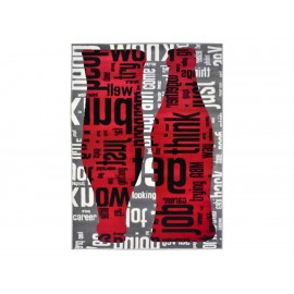 Pop Art Tapete Contemporáneo 120 x 170 Rojo - Envío Gratuito