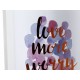 Love More Worry Less Litografía Moderna - Envío Gratuito