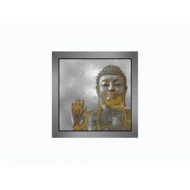 Silver & Gold Budha Litografía Contemporánea - Envío Gratuito