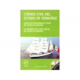 Código Civil del Estado de Veracruz y Código de Procedimientos Civiles del Estado de Veracruz 2015 con Cd - Envío Gratuito