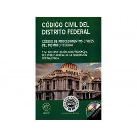 Código Civil y Código de Procedimientos Civiles del Distrito Federal 2015 con Cd - Envío Gratuito