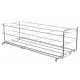 Organizador de botellas Metaltex gris