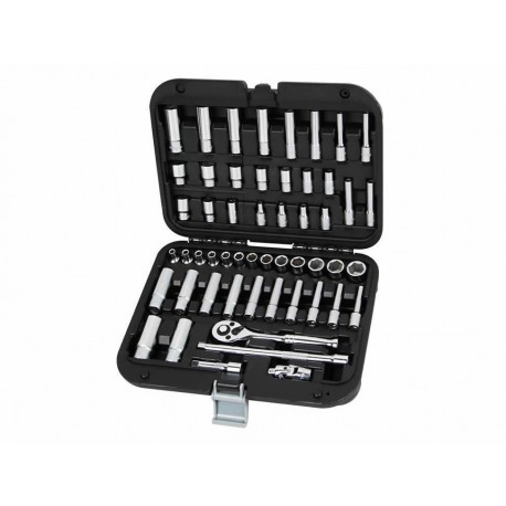 Ampro Juego de Matraca con Dados  Puntas y Desarmador T46155 - Envío Gratuito