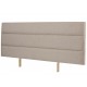 Cabecera matrimonial Dixy Cab Mat Biblos beige