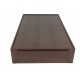 Base para cama individual Tecam Helica tabaco