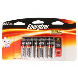 Energizer Paquete de 16 Pilas AAA - Envío Gratuito