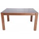 Mesa rectangular Imanol Madison tabaco - Envío Gratuito