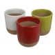 Haus Set de Macetas Melanie Multicolor - Envío Gratuito