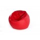 Puff redondo Confort rojo - Envío Gratuito