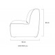 Sillón Artaban Joplin gris - Envío Gratuito