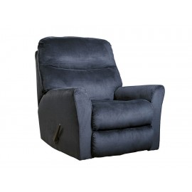 Mecedora reclinable Ashley Cossette azul - Envío Gratuito