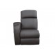 Reclinable Distinción en muebles Cuarzo negro
