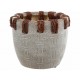 Maceta chica Doan CRP16318-3R café - Envío Gratuito