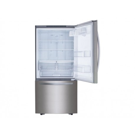 Refrigerador LG 22 pies cúbicos acero GB22BGS - Envío Gratuito