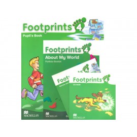 Footprints 4 Pupils Book Portfolio Booklet con CD and CD ROM Pack - Envío Gratuito
