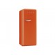 Refrigerador Smeg 9 pies cúbicos naranja FAB28UORR1 - Envío Gratuito