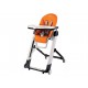 Silla alta Peg-Perego naranja