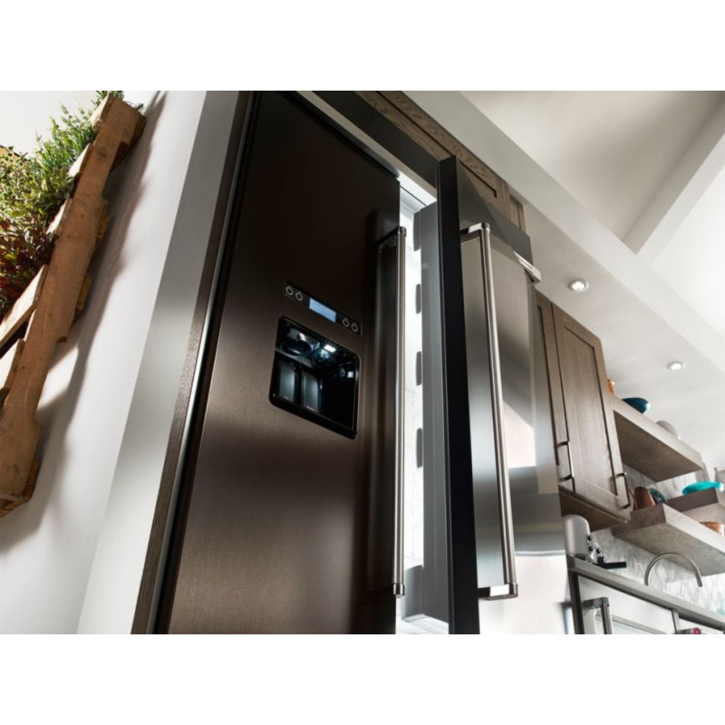 KitchenAid KBSD608EBS Refrigerador 30 Pies Cúbicos Negro