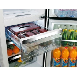 Daewoo FRS T30H3TS Refrigerador 29 Pies Cúbicos Gris - Envío Gratuito