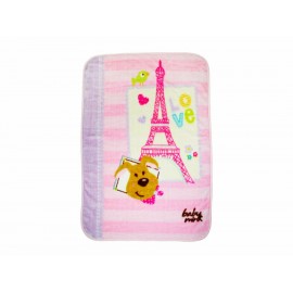 Baby Mink Cobertor Elite Parisina Rosa - Envío Gratuito