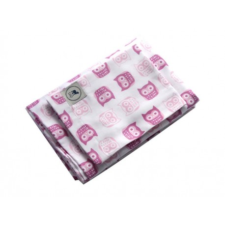 Sábanas Nap buhos .70 X 1.30 rosa - Envío Gratuito