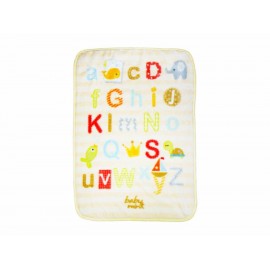 Baby Mink Cobertor Elite Chiko ABC Amarillo - Envío Gratuito