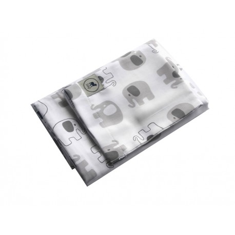 Nap Sábanas Elefante 95 X 140 Gris - Envío Gratuito