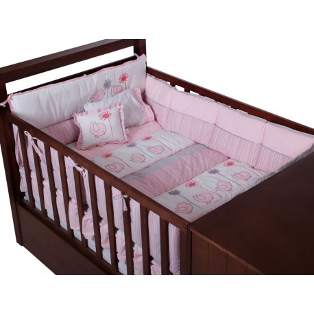 Kristian Juego de Cuna Pajarito Rosa - Envío Gratuito