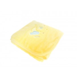 Cobertor Baby Mink amarillo - Envío Gratuito