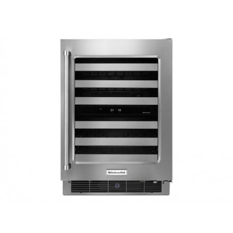 KitchenAid KUWR304ESS Refrigerador 5 Pies Cúbicos Gris Acero - Envío Gratuito