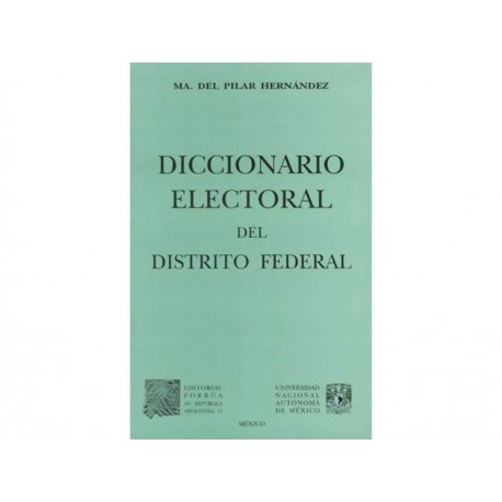 Diccionario Electoral Del Distrito - Envío Gratuito