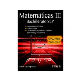 Matemáticas 3 Bachillerato Sep - Envío Gratuito