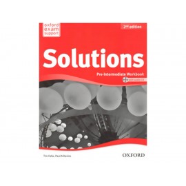 Solutions Pre Intermédiate Workbook con CD - Envío Gratuito