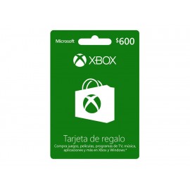 Xbox Live Tarjeta CSV 600 MXN - Envío Gratuito