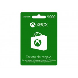 Xbox Live Tarjeta CSV 1000 MXN - Envío Gratuito