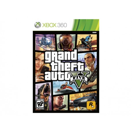 Grand Theft Auto V Xbox 360 - Envío Gratuito