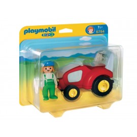 Playmobil 1.2.3 Tractor - Envío Gratuito