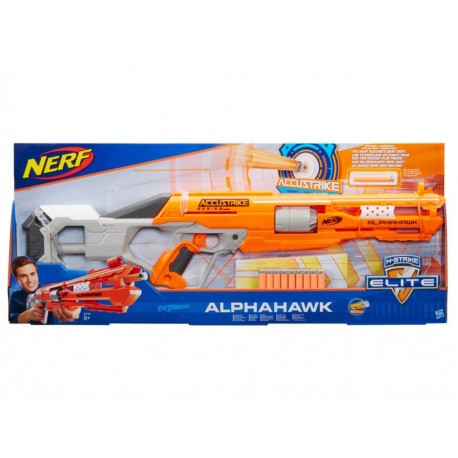 Lanzador Nerf Alphahawk Elite - Envío Gratuito
