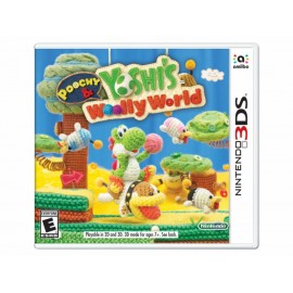 Nintendo 3DS Poochy y Yoshi s Woolly World - Envío Gratuito