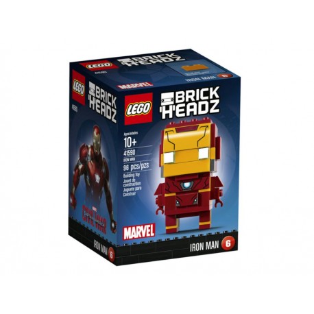 BrickHeadz Marvel Lego Iron Man - Envío Gratuito