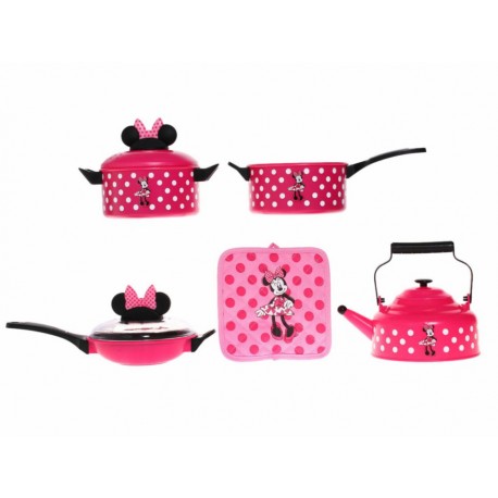 Disney Collection Set de Cocina Pink Minnie - Envío Gratuito